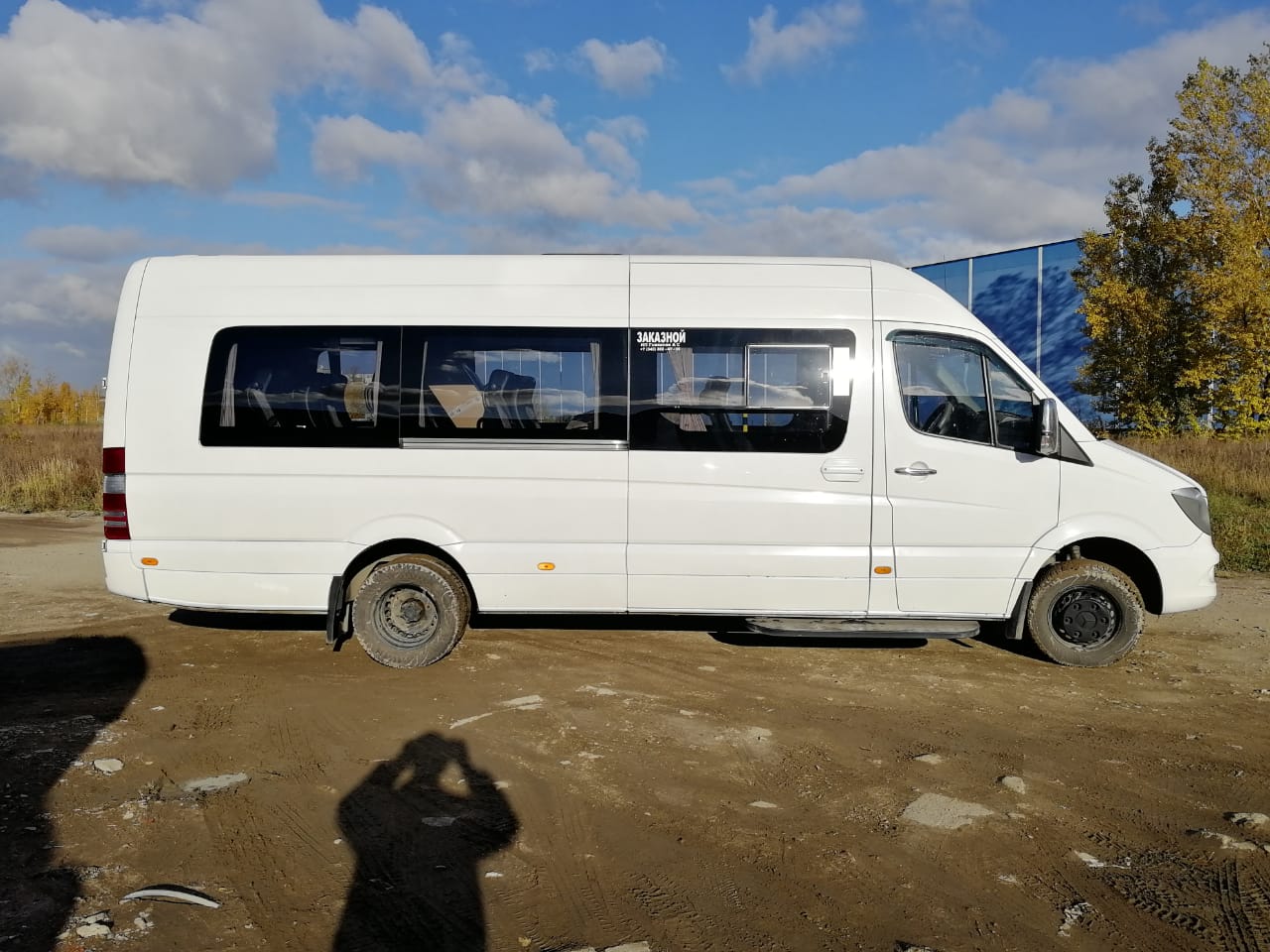 Mercedes Sprinter на 19 посадочных мест