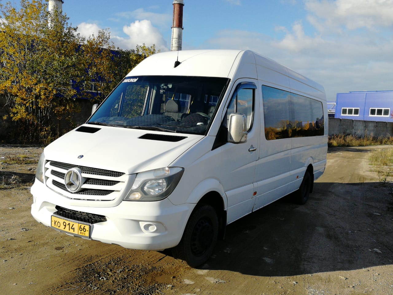 Mercedes Sprinter на 19 посадочных мест