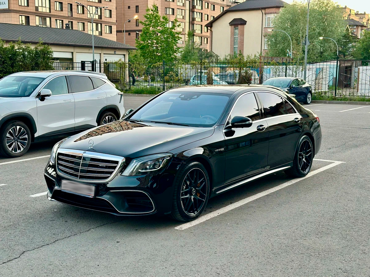 Аренда Mercedes S-klasse AMG